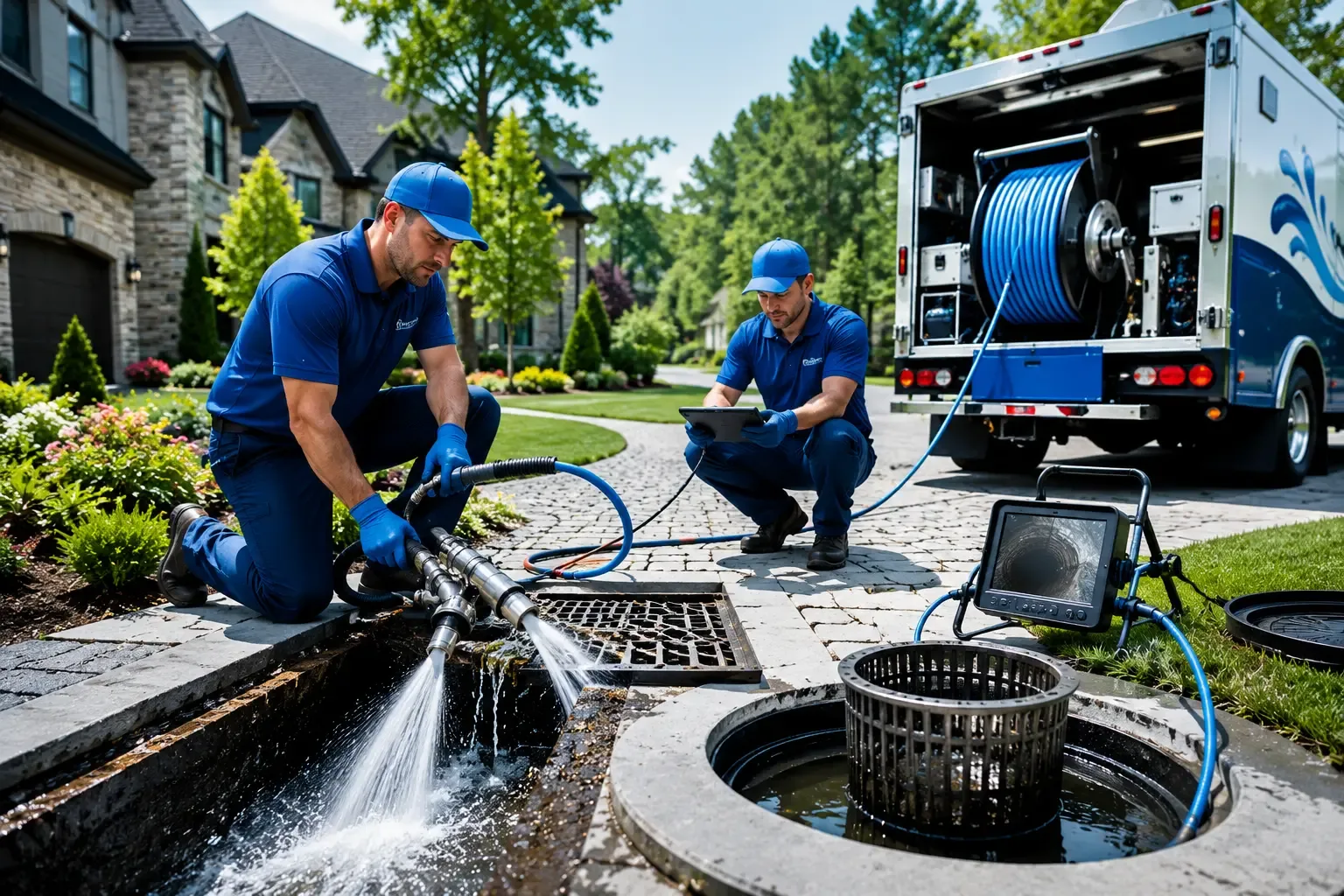 Local outdoor drain cleaning professionals in Sanborn, NY