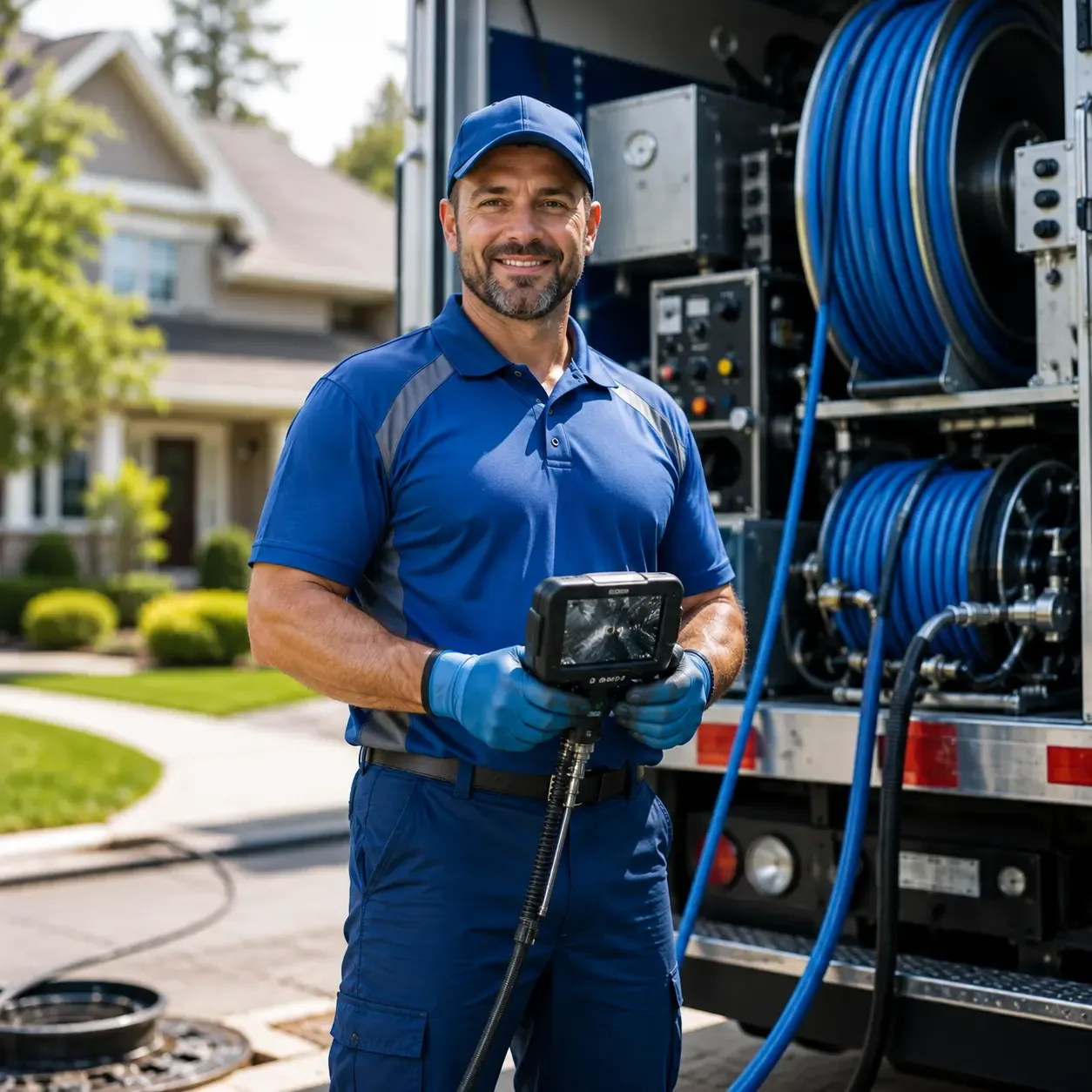 Local outdoor drain cleaning specialists in Sanborn, NY